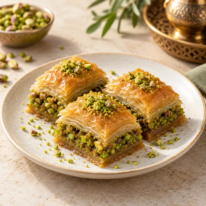 Fıstıklı Baklava (Kg); temsili ürün görseli