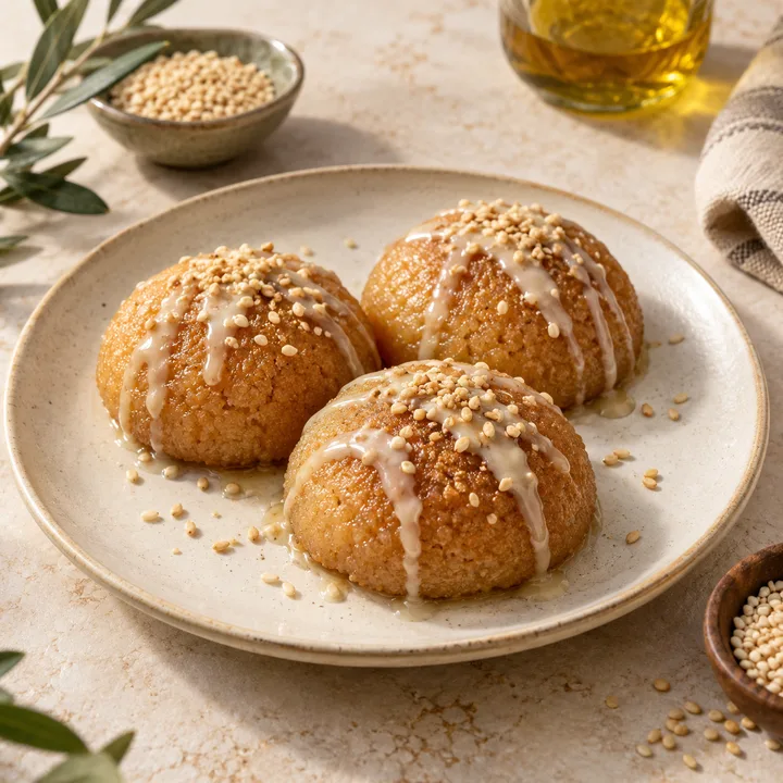 Tahinli Şekerpare (Tane) için temsili görsel